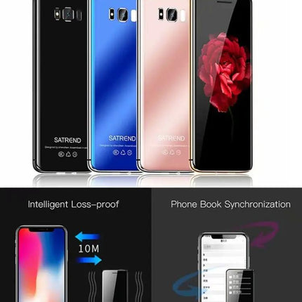Compact Touch Screen Feature Phone for Everyday Use