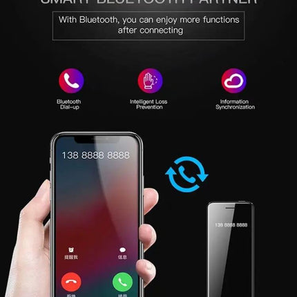 Compact Touch Screen Feature Phone for Everyday Use