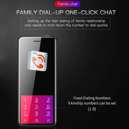 Compact Touch Screen Feature Phone for Everyday Use