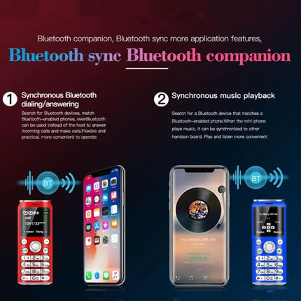 Compact Hands-Free Bluetooth Headphone for Calls and Music