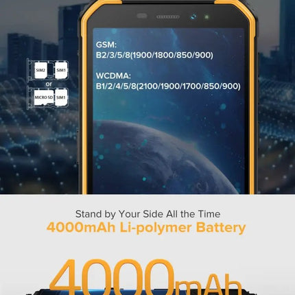 Armor X6 Rugged Smartphone With Waterproof Protection