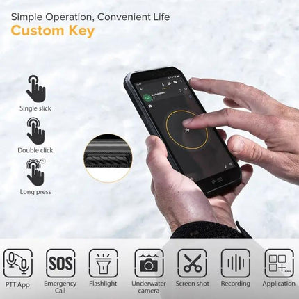 Armor X6 Rugged Smartphone With Waterproof Protection