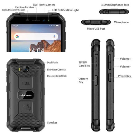 Armor X6 Rugged Smartphone With Waterproof Protection