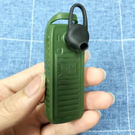 Portable Bluetooth Mini Phone with Hands-Free Calling Functionality
