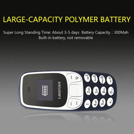 Bluetooth Handsfree Earphone With Dual SIM Phone Function