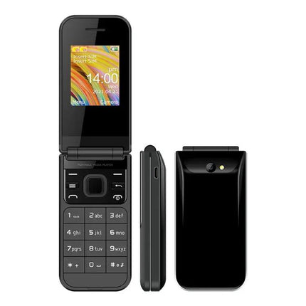 Classic Flip Mobile Phone with Bluetooth and Dual SIM