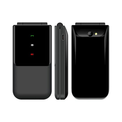 Classic Flip Mobile Phone with Bluetooth and Dual SIM