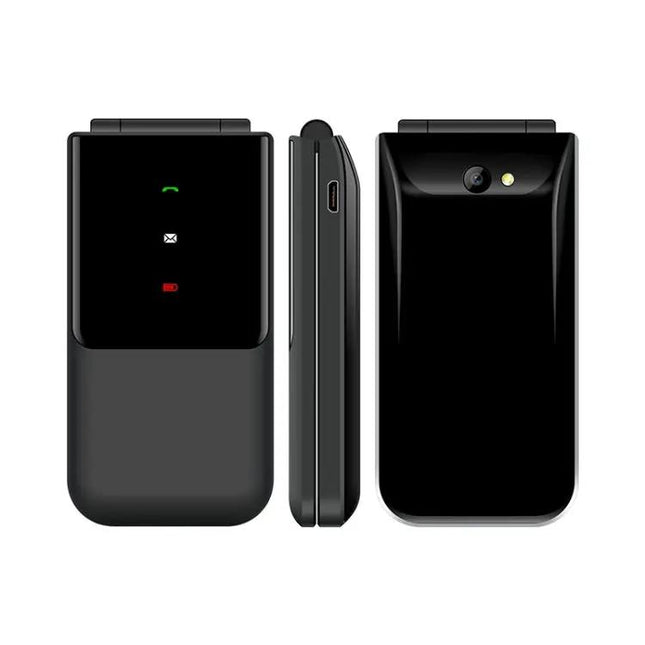 Classic Flip Mobile Phone with Bluetooth and Dual SIM | Syndmart