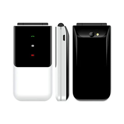 Classic Flip Mobile Phone with Bluetooth and Dual SIM