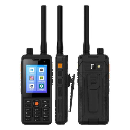 Rugged Waterproof Android Device for Outdoor Communication rugged handheld with antenna, keypad, display, clip, dustproof wet-proof design