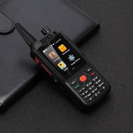 Durable Waterproof Smartphone for Everyday Outdoor Use rugged walkie-style phone on black surface, water-resistant design