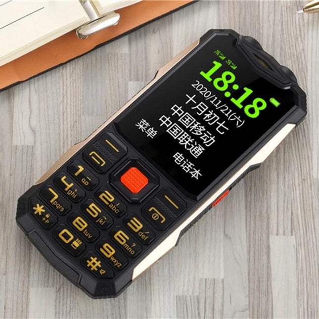 Rugged Waterproof Phone for Everyday Outdoor Use and Communication - durable rugged feature phone with keypad for construction and hiking