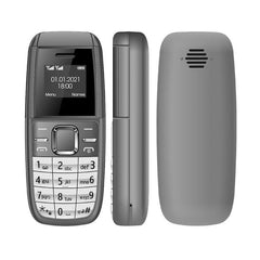 Téléphone portable mini BM200, 0,66 pouce, MT6261D, 21 touches, Bluetooth, musique MP3, double SIM, réseau : 2G