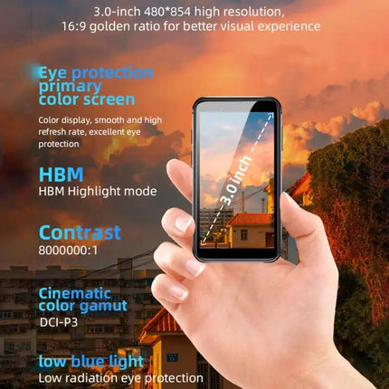 Compact Android Phone for Daily Communication and Photos