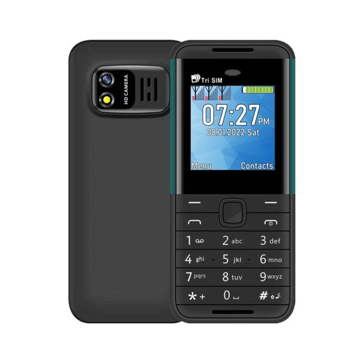 SERVO BM5310 Compact Bluetooth Mobile Phone with Triple SIM, 1.33" Display, FM Radio, Magic Sound, and Auto Call Recording