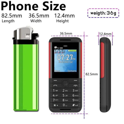 Compact Mini Phone with Large Keys for Easy Daily Use