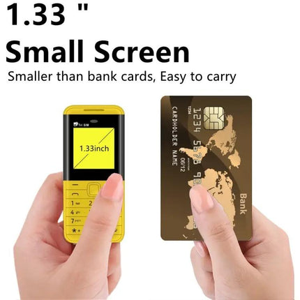 Compact Mini Phone with Large Keys for Easy Daily Use