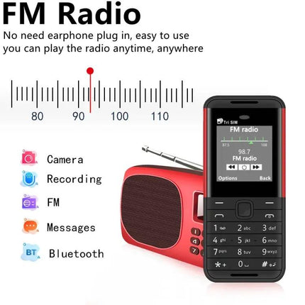 Compact Mini Phone with Large Keys for Easy Daily Use