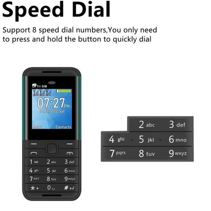 Compact Mini Phone with Large Keys for Easy Daily Use