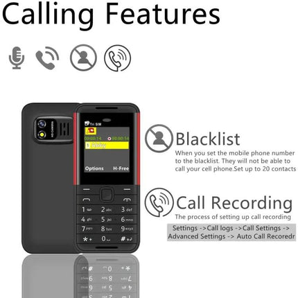 Compact Mini Phone with Large Keys for Easy Daily Use