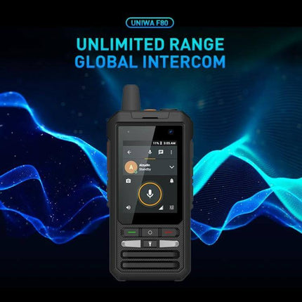 Tough Waterproof Shockproof Android Phone for Outdoor Use rugged black outdoor intercom-style device with dedicated buttons and antenna