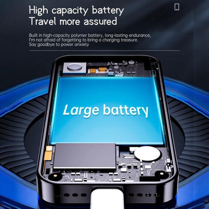 Compact Smartphone for Daily Calls and Messages On the Go showing internal large battery and charging port