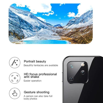 Compact Smartphone for Daily Calls and Messages On the Go showcasing compact pocketable design and camera features for commuting use