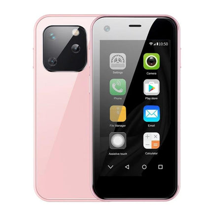 Essential Compact Phone for Daily Communication and Travel - small pink phone for calls, texts and travel with basic apps