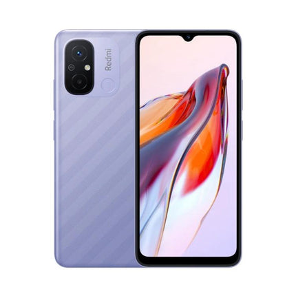 Essential Smartphone for Daily Communication and Entertainment - lavender phone front and back showing display and dual camera for calls, browsing, streaming