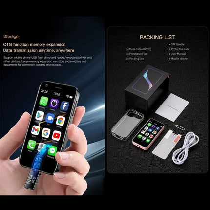 Compact 3.0 Inch Android Phone With Dual SIM And Camera
