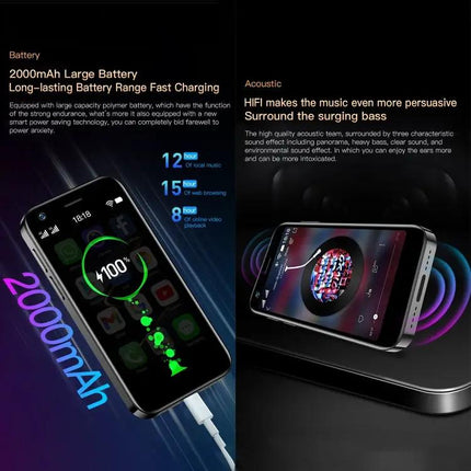 Compact 3.0 Inch Android Phone With Dual SIM And Camera