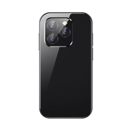 Handy Compact Smartphone for Everyday Tasks and Travel - sleek black pocket-sized phone with triple camera, ideal for commuting and travel