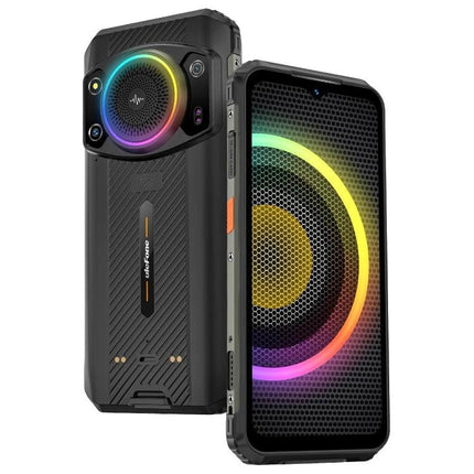 Armor 21 Smartphone for Everyday Outdoor and Work Tasks rugged phone with colorful ring speaker and durable casing