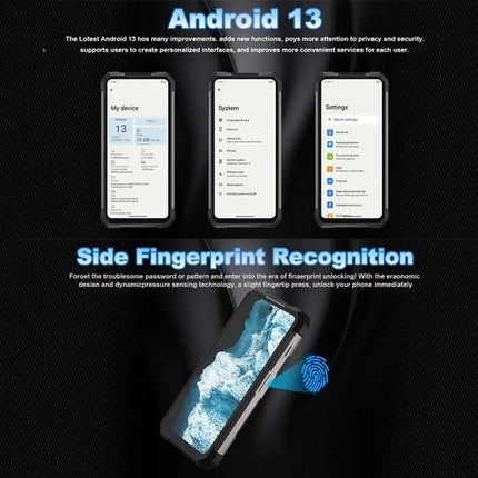 Rugged Outdoor Android Smartphone With Extended Battery