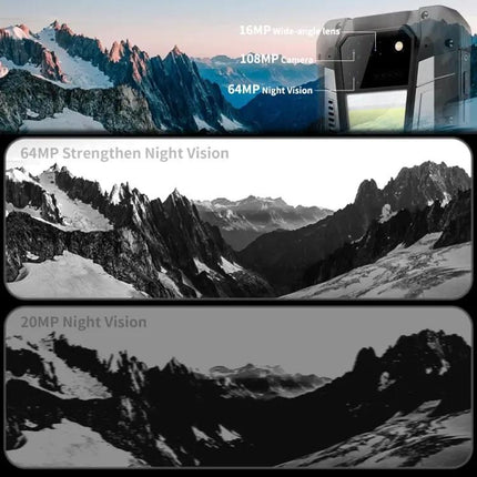 Rugged Outdoor Android Smartphone With Extended Battery