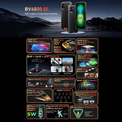 Blackview Rugged Phone for Daily Outdoor Tasks | Syndmart