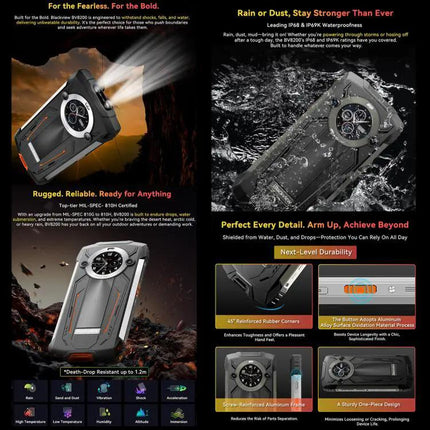 Blackview Rugged Phone for Everyday Outdoor Tasks