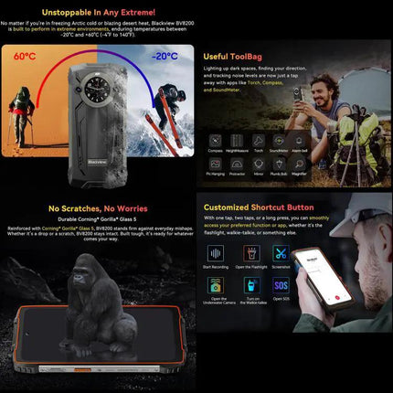 Blackview Rugged Phone for Everyday Outdoor Tasks