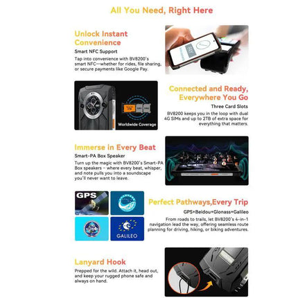 Blackview Rugged Phone for Everyday Outdoor Tasks