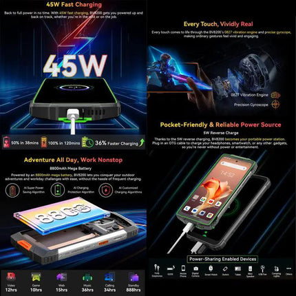 Blackview Rugged Phone for Everyday Outdoor Tasks