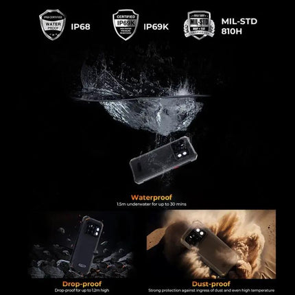 HOTWAV Rugged Phone for Everyday Outdoor and Work Use