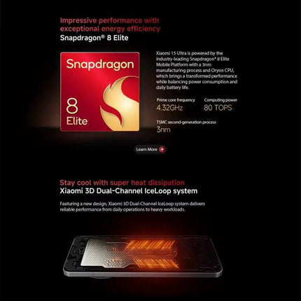 Xiaomi 15 Ultra Smartphone 6.73in 16GB/512GB 200MP Silver