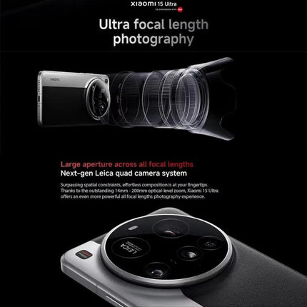 Xiaomi 15 Ultra Smartphone 6.73in 16GB/512GB 200MP Silver