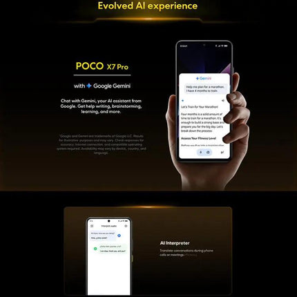 Xiaomi POCO X7 Pro 5G Phone 12GB 256GB 6.67-inch 6000mAh