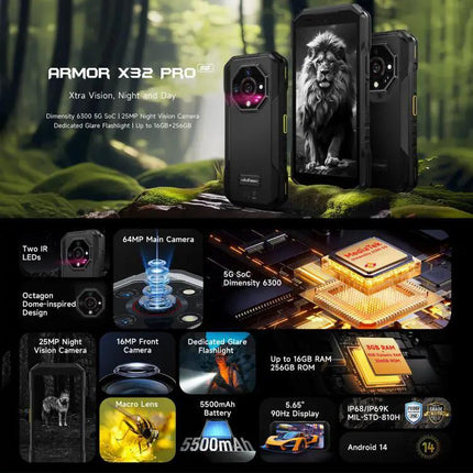 Ulefone Rugged Phone for Everyday Outdoor Activities