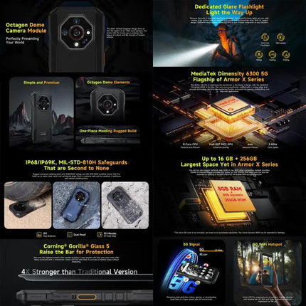 Ulefone Rugged Phone for Everyday Outdoor Activities