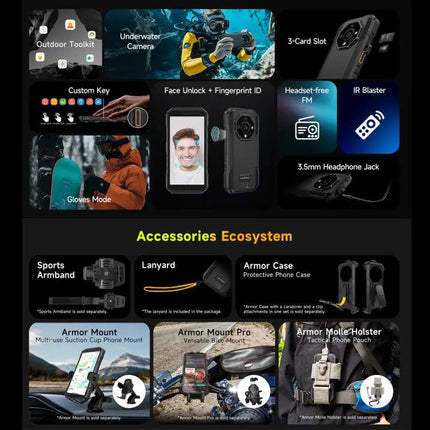 Ulefone Rugged Phone for Everyday Outdoor Activities