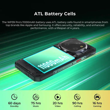 Oukitel WP39 Pro Rugged 5G Smartphone With 11000mAh Battery