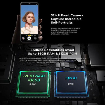 Oukitel WP39 Pro Rugged 5G Smartphone With 11000mAh Battery