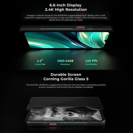 Oukitel WP39 Pro Rugged 5G Smartphone With 11000mAh Battery